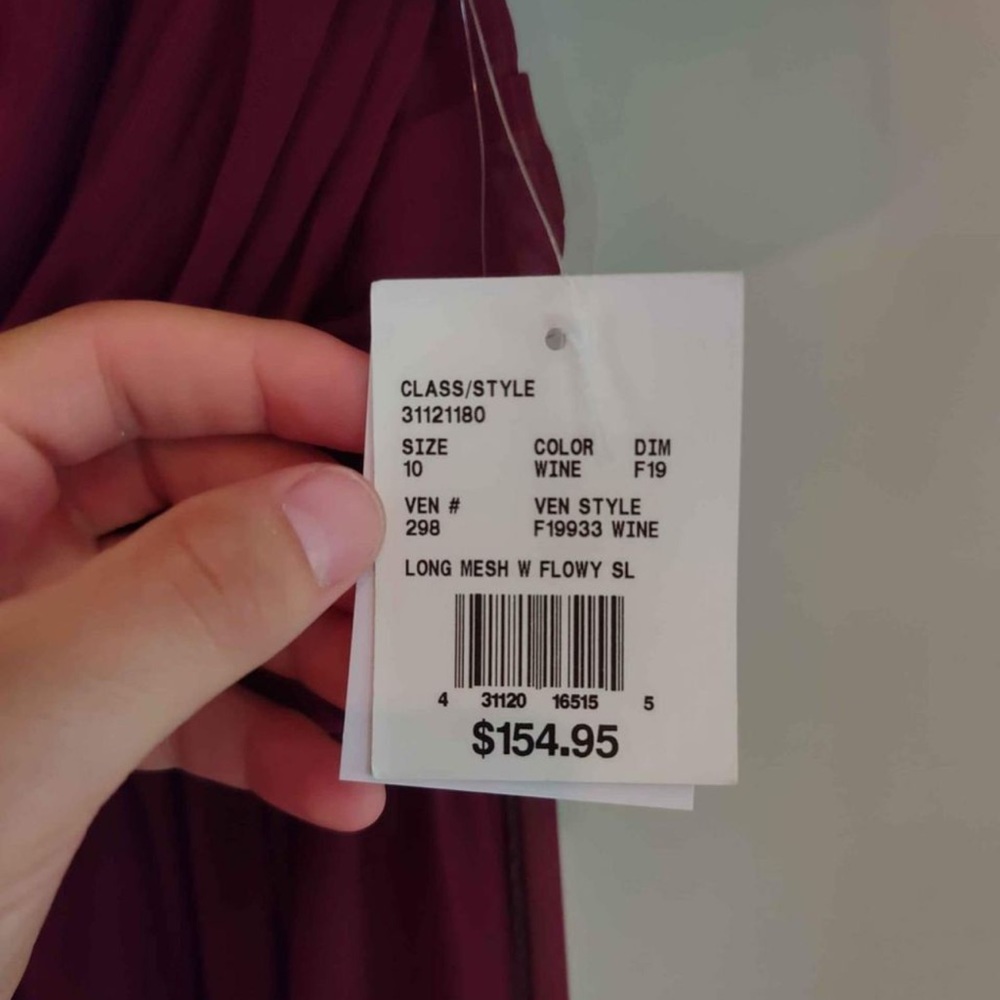 David’s bridal dress size 10!